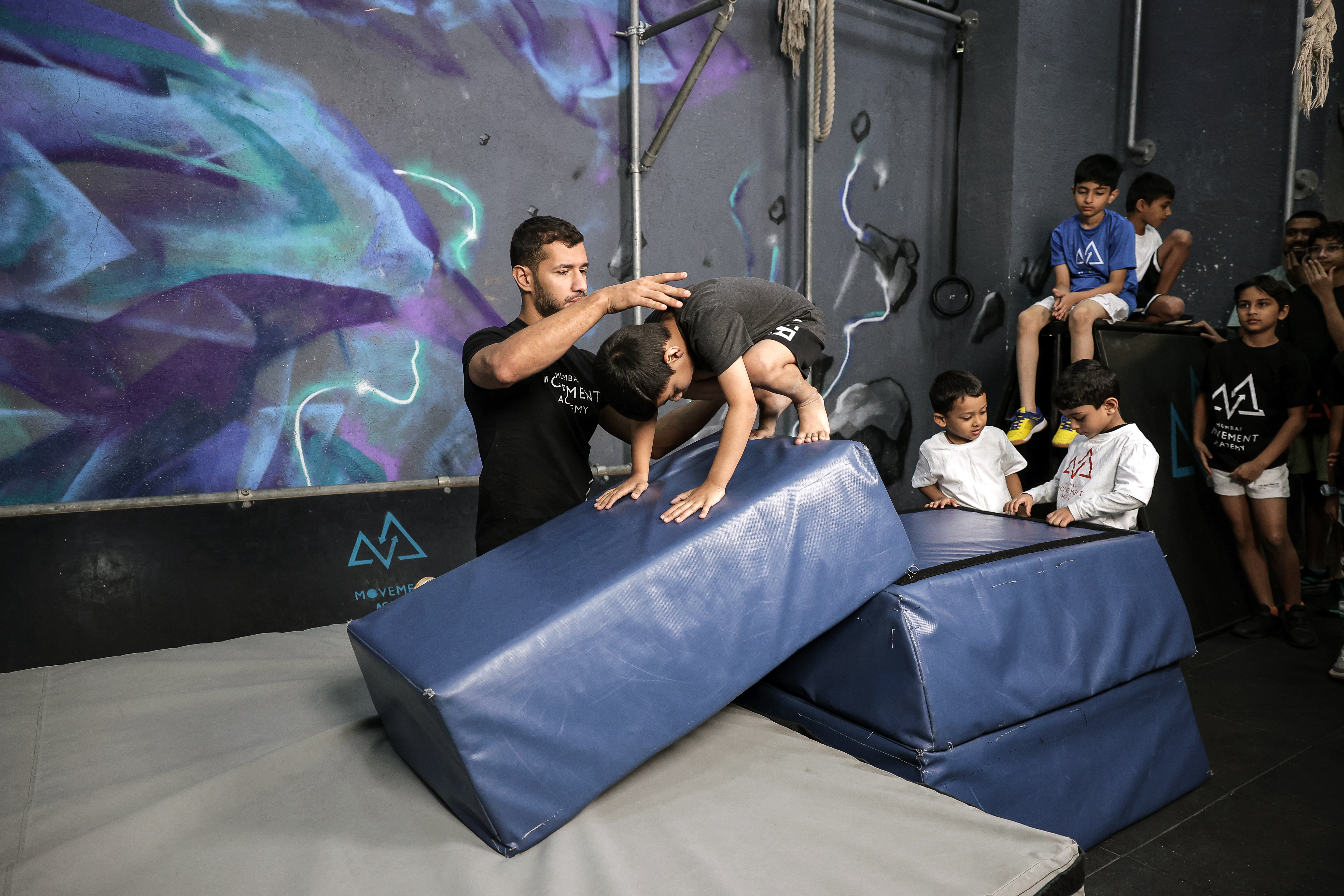 Custom Parkour facility by Mumbai Movement Academy